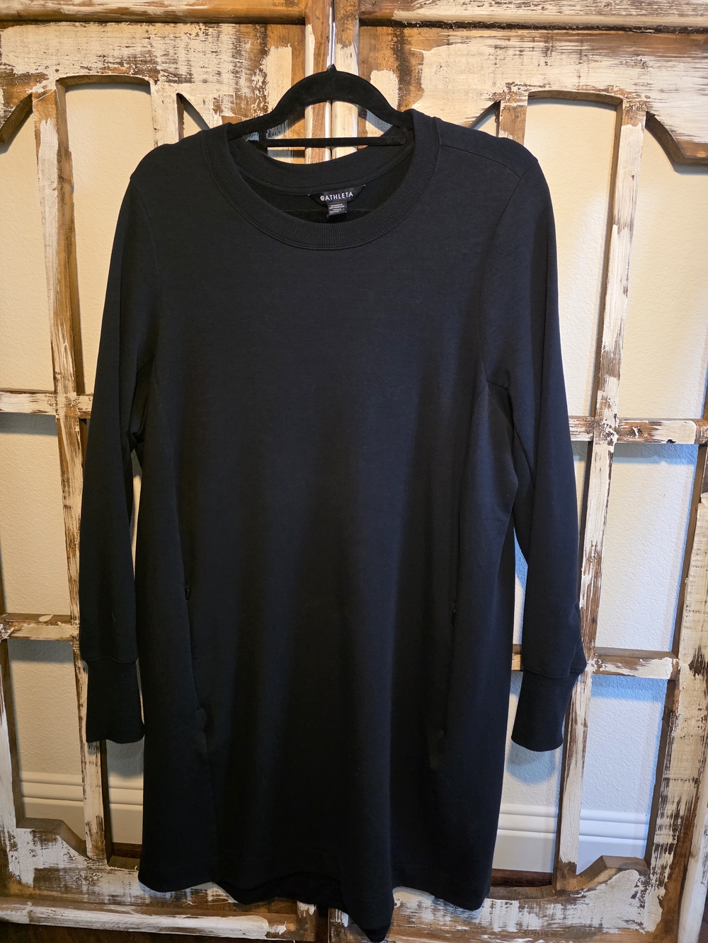 Athleta Black Tunic Sweatshirt – Size 1X
